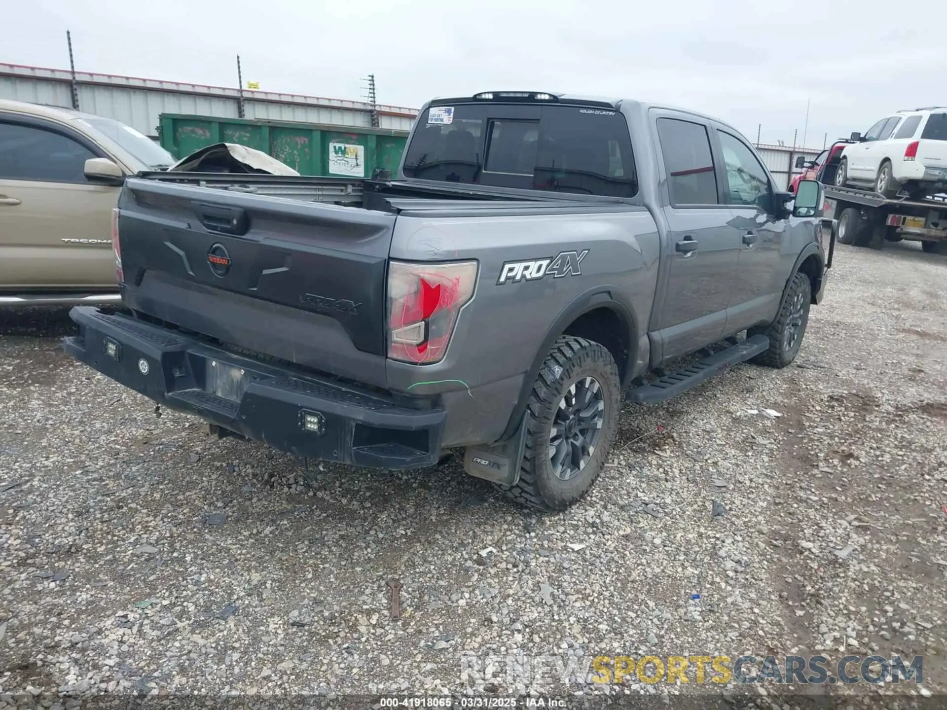 4 fotografías del automóvil dañado 1N6AA1ED3MN531332 NISSAN TITAN 2021