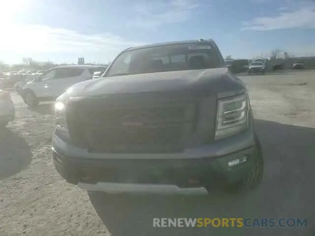 10 fotografías del automóvil dañado 1N6AA1ED6MN524956 NISSAN TITAN 2021