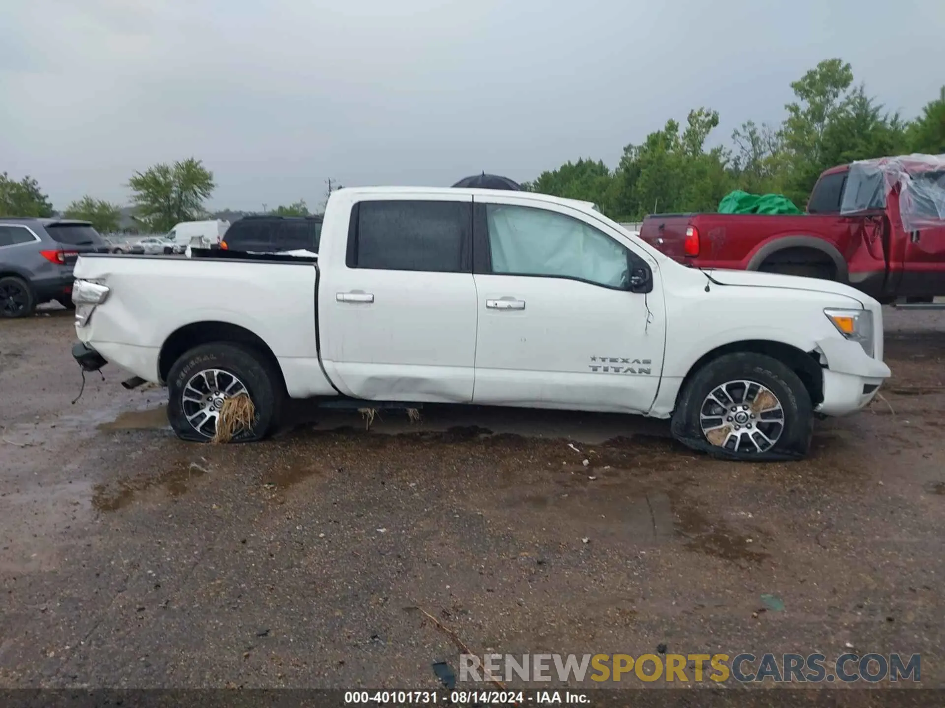 12 fotografías del automóvil dañado 1N6AA1ED6MN527128 NISSAN TITAN 2021