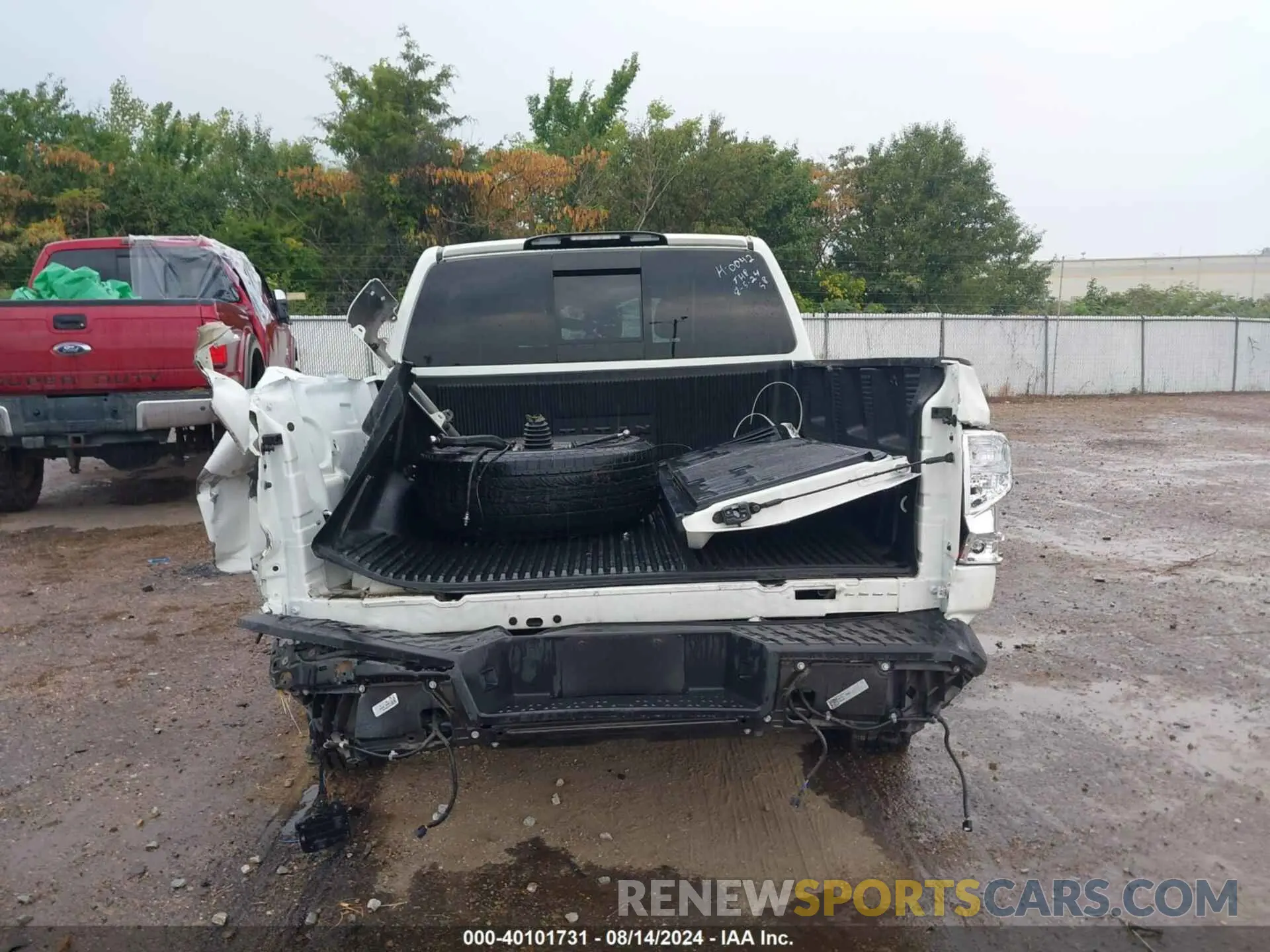 15 fotografías del automóvil dañado 1N6AA1ED6MN527128 NISSAN TITAN 2021