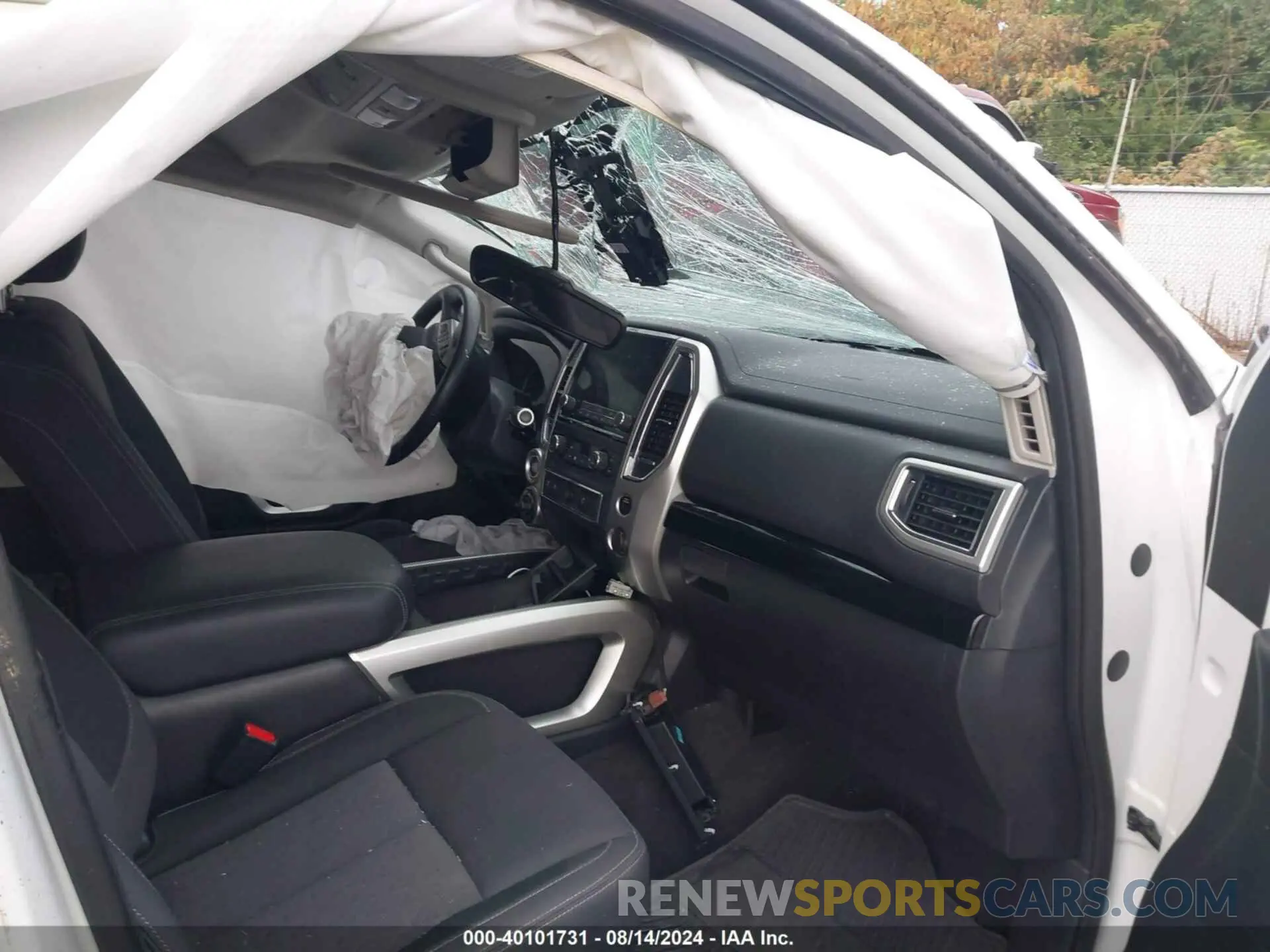 5 fotografías del automóvil dañado 1N6AA1ED6MN527128 NISSAN TITAN 2021