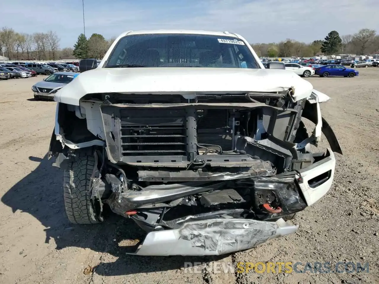 5 fotografías del automóvil dañado 1N6AA1EDXMN527133 NISSAN TITAN 2021