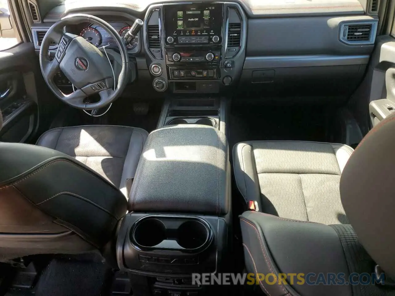 8 fotografías del automóvil dañado 1N6AA1EDXMN527133 NISSAN TITAN 2021