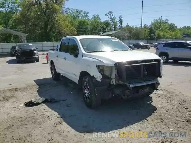 11 fotografías del automóvil dañado 1N6AA1EDXMN527522 NISSAN TITAN 2021