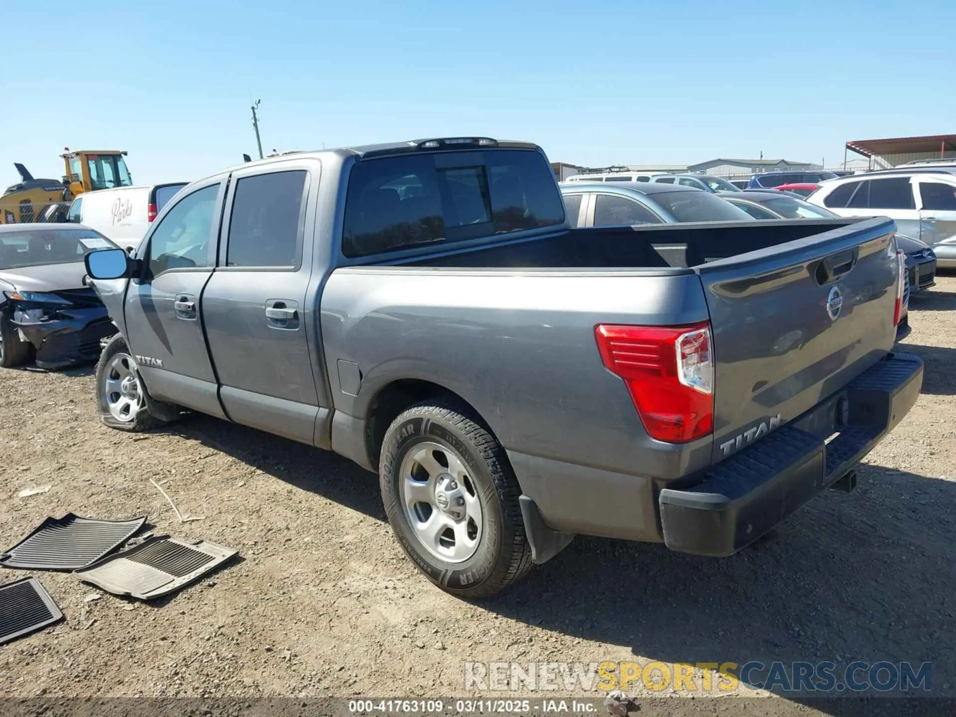 3 fotografías del automóvil dañado 1N6AA1EE2MN517608 NISSAN TITAN 2021