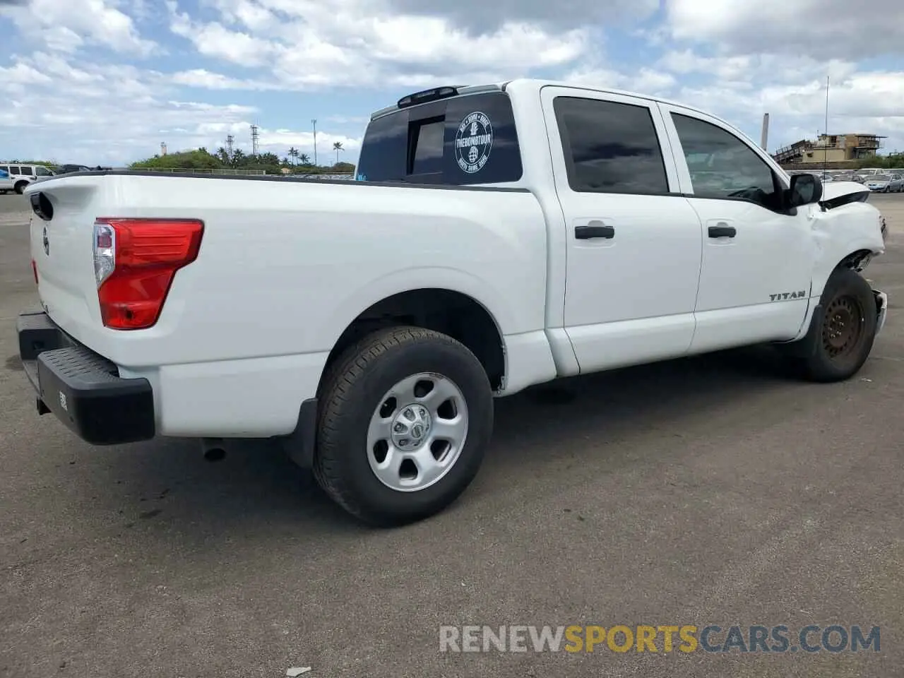 3 fotografías del automóvil dañado 1N6AA1EEXMN520000 NISSAN TITAN 2021