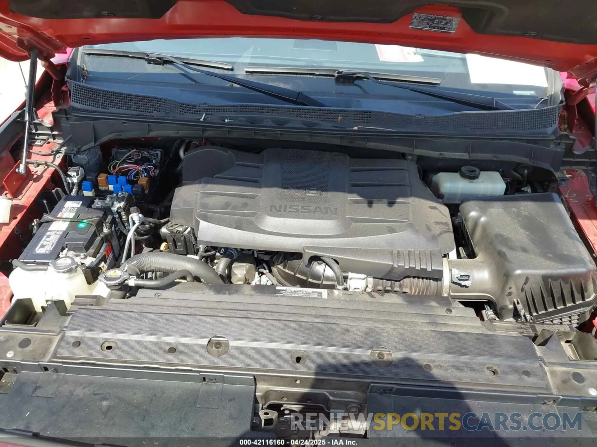 10 fotografías del automóvil dañado 1N6AA1EF1MN519827 NISSAN TITAN 2021
