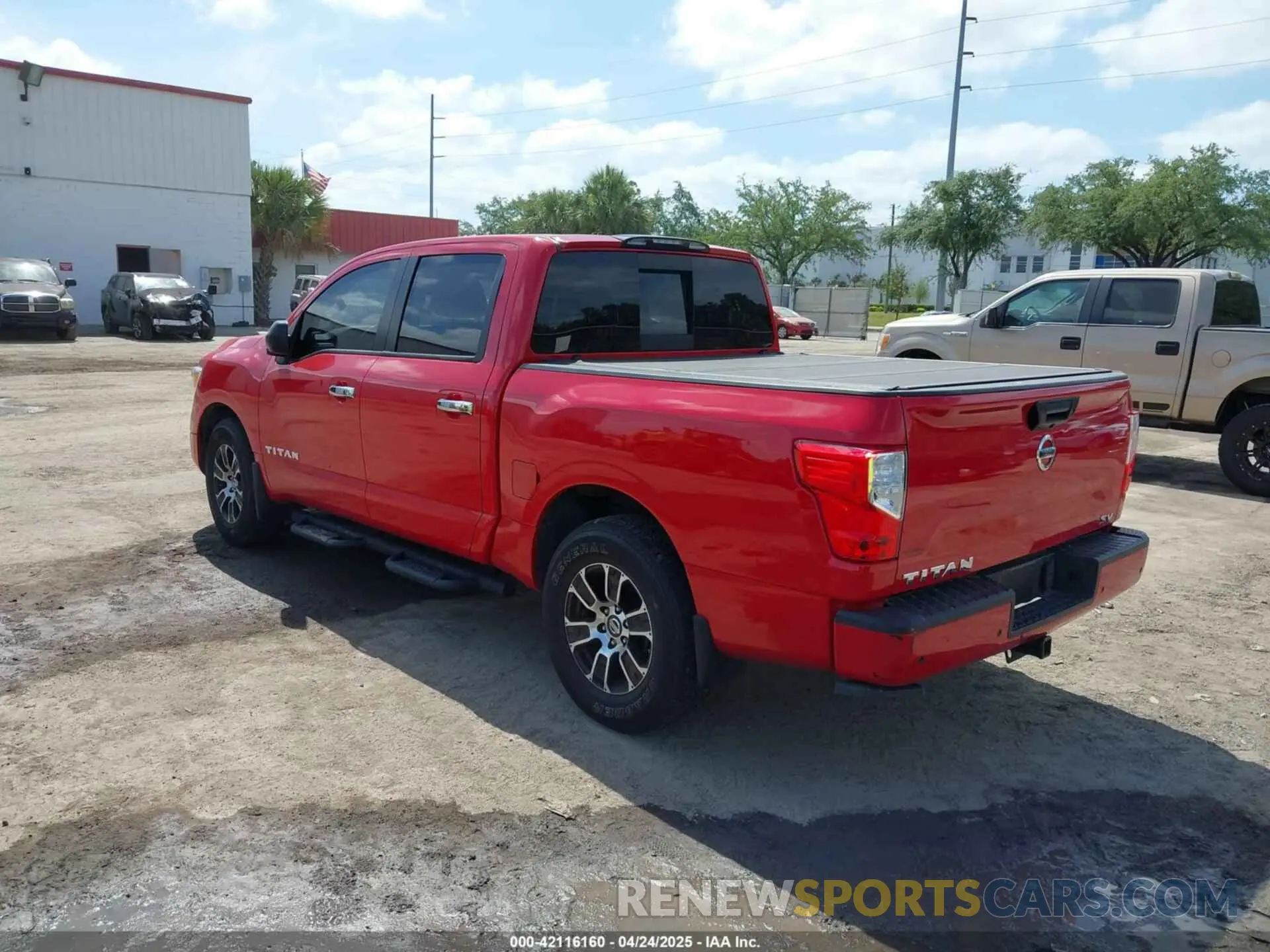 3 fotografías del automóvil dañado 1N6AA1EF1MN519827 NISSAN TITAN 2021