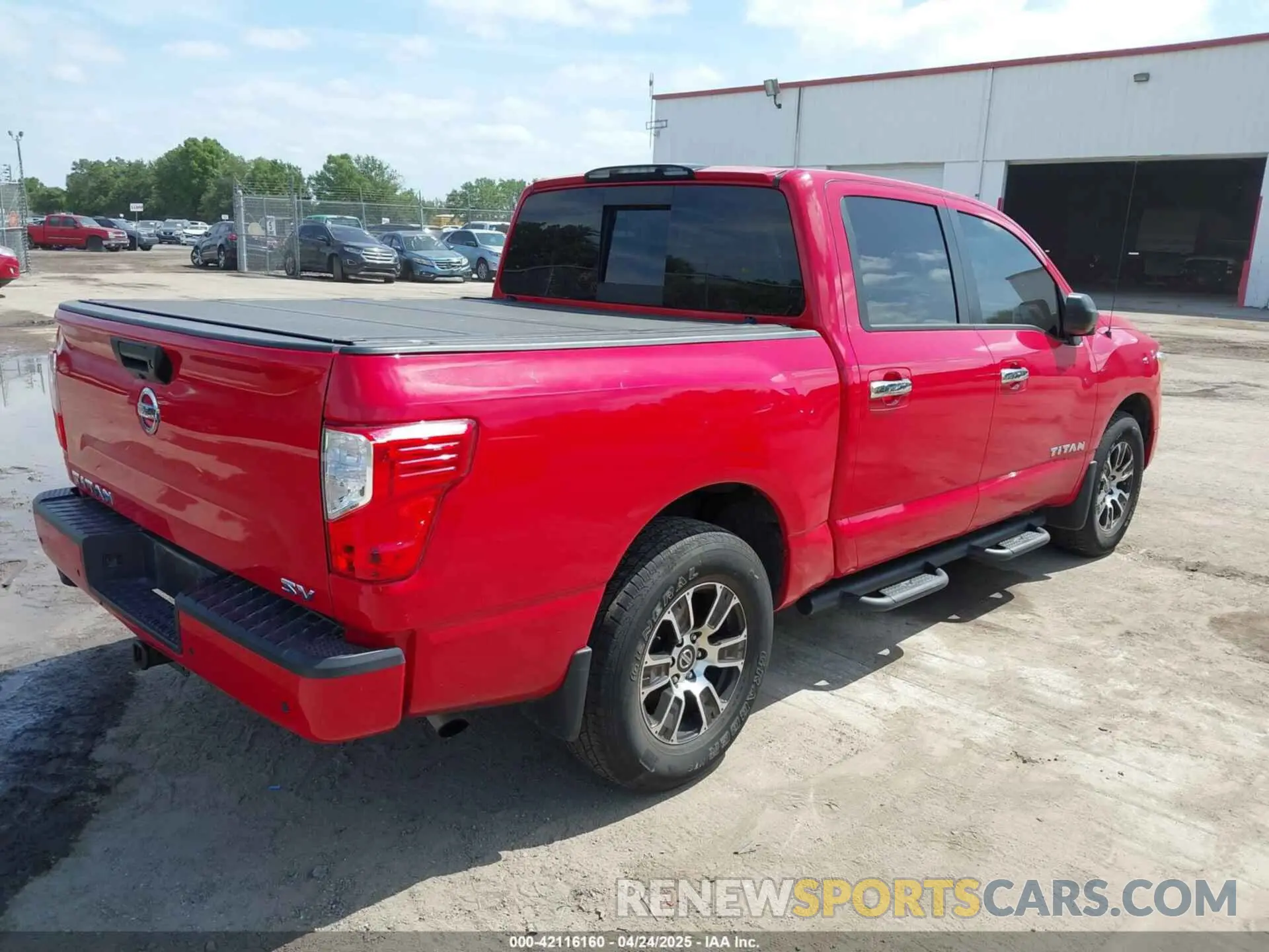 4 fotografías del automóvil dañado 1N6AA1EF1MN519827 NISSAN TITAN 2021