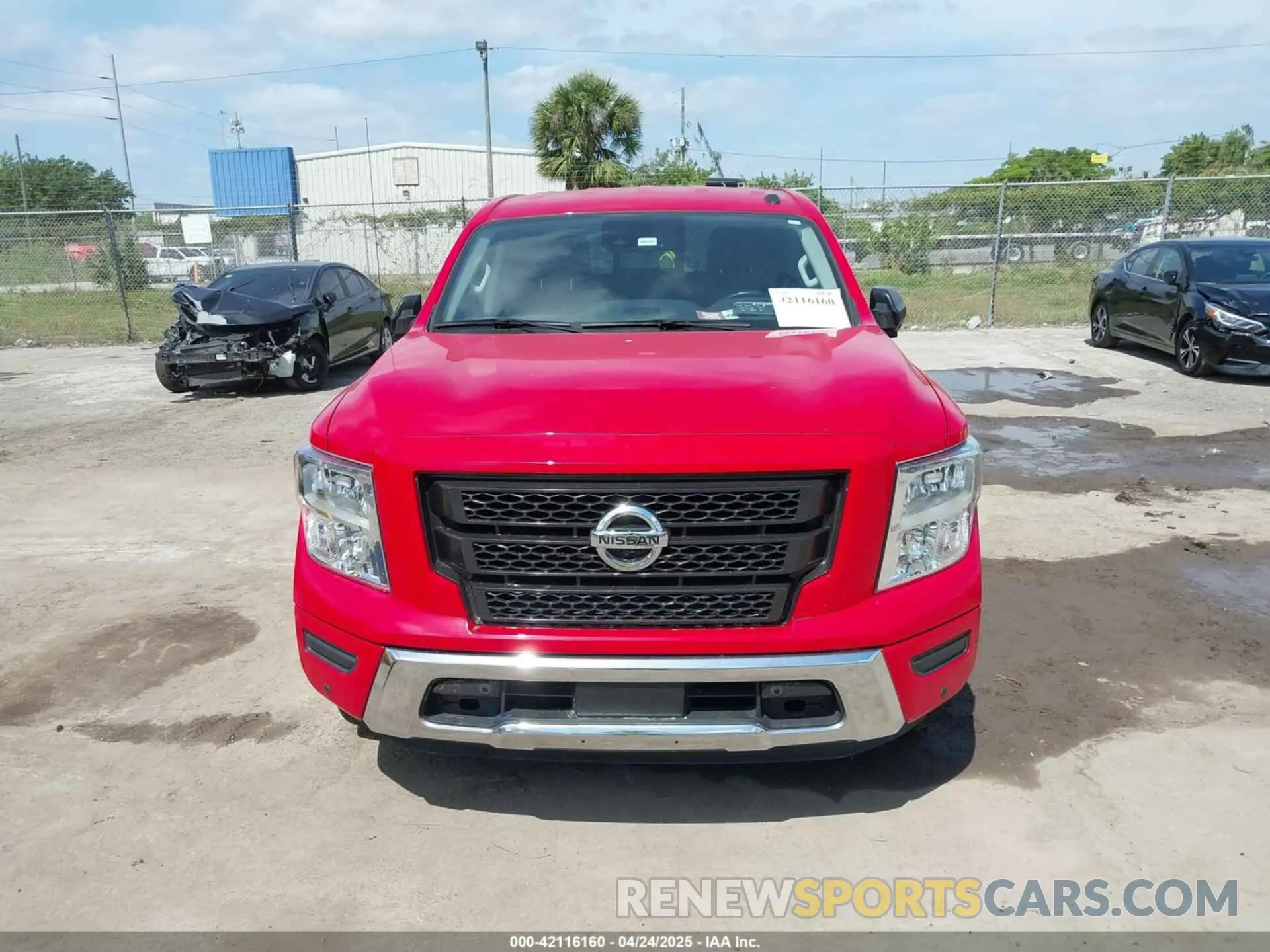6 fotografías del automóvil dañado 1N6AA1EF1MN519827 NISSAN TITAN 2021