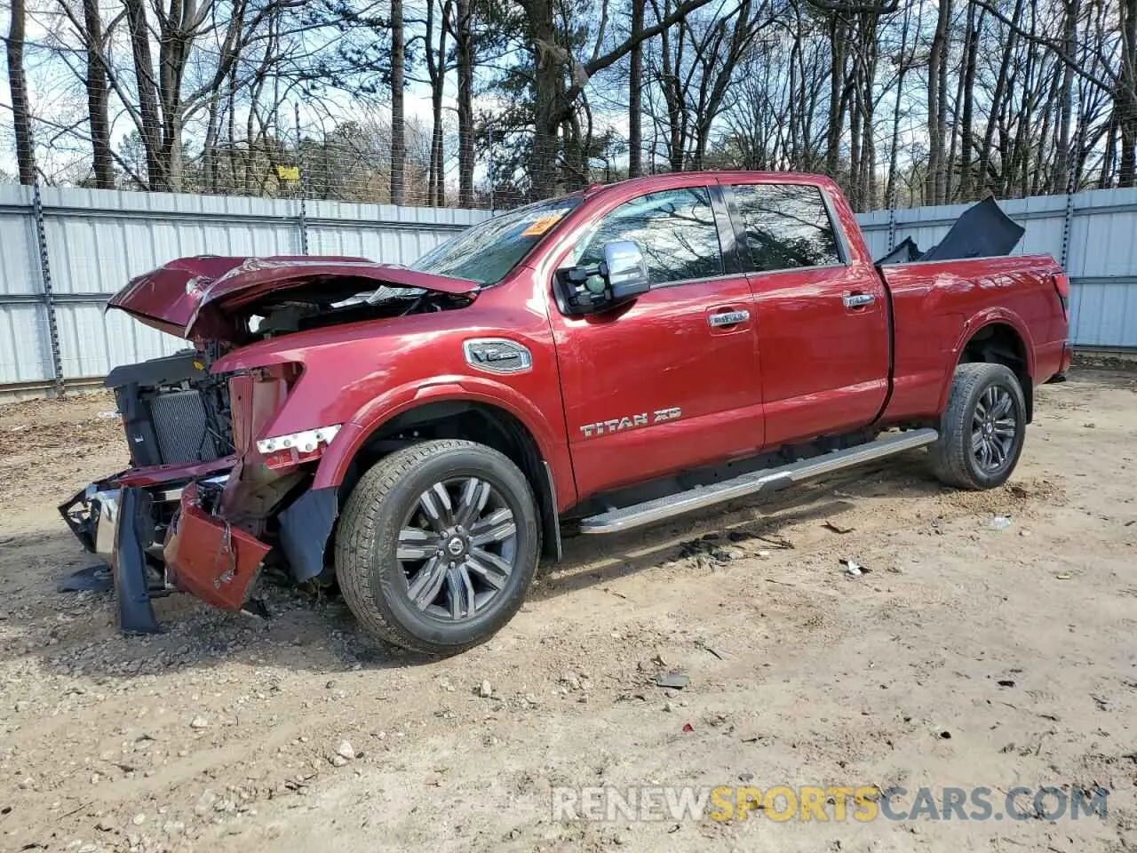 1 fotografías del automóvil dañado 1N6AA1FB2MN523560 NISSAN TITAN 2021