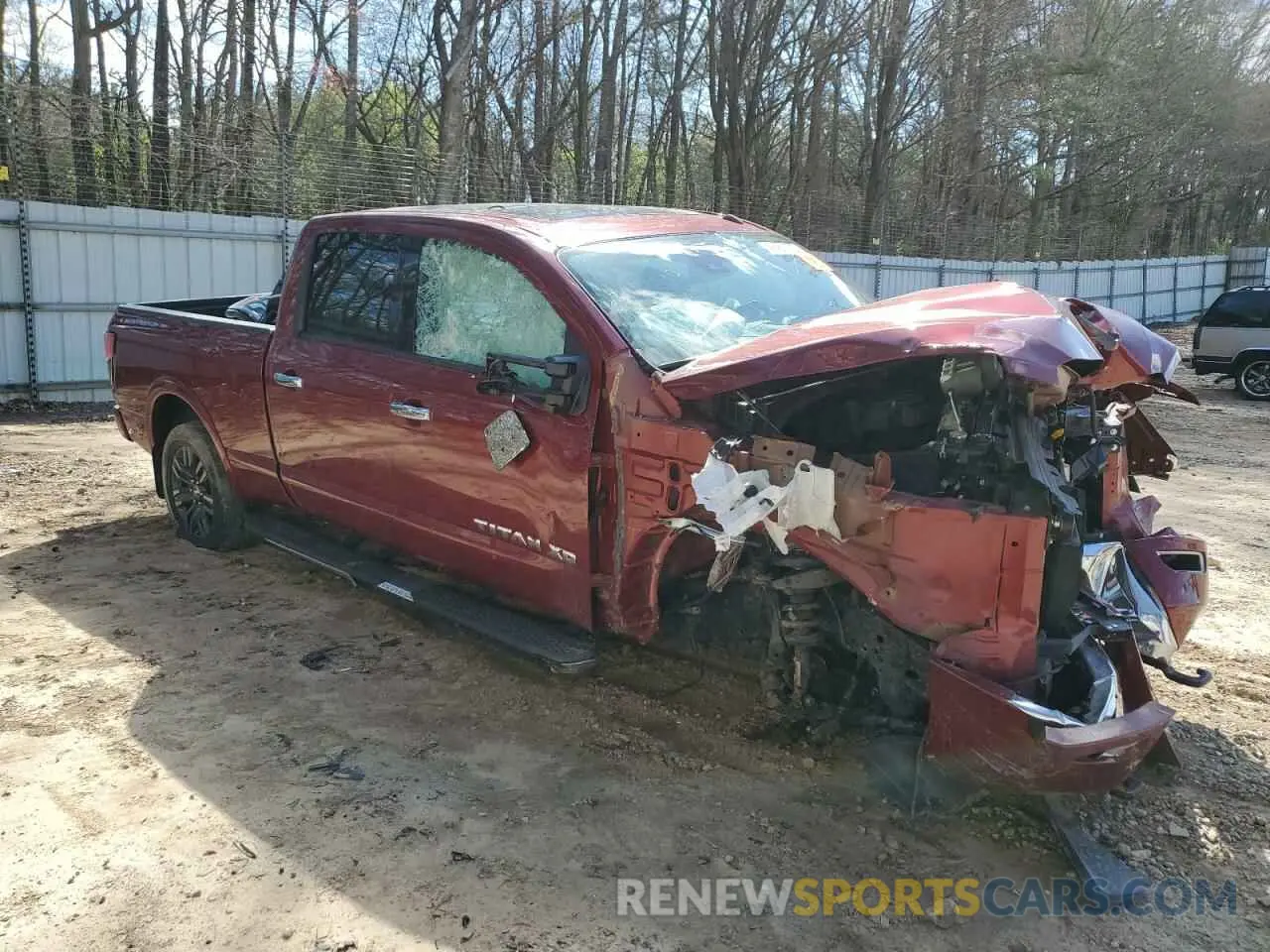 4 fotografías del automóvil dañado 1N6AA1FB2MN523560 NISSAN TITAN 2021