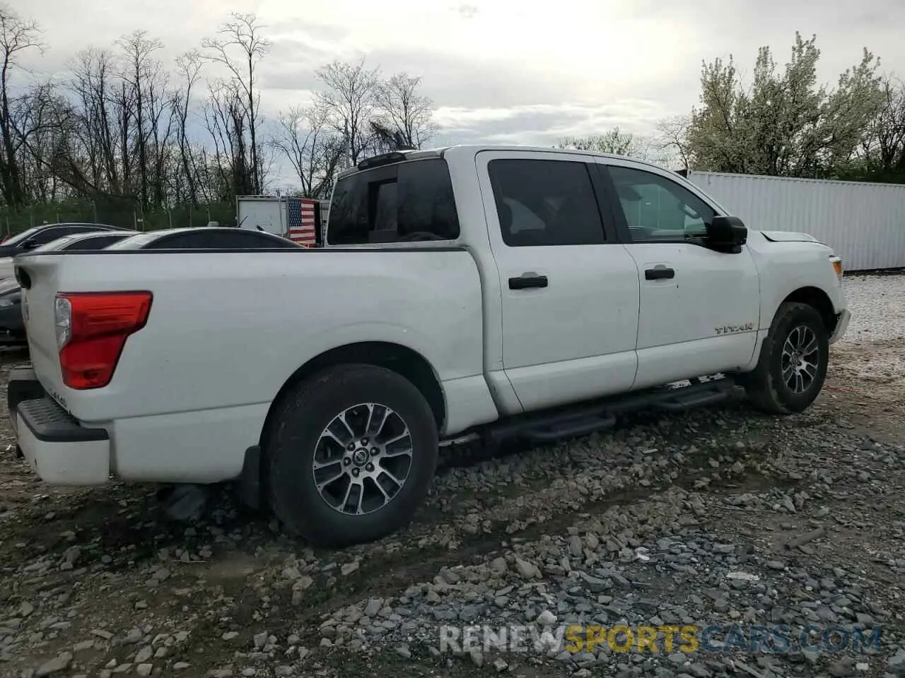 3 fotografías del automóvil dañado 1N6AA1EC1NN107530 NISSAN TITAN 2022