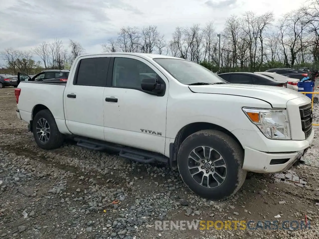 4 fotografías del automóvil dañado 1N6AA1EC1NN107530 NISSAN TITAN 2022