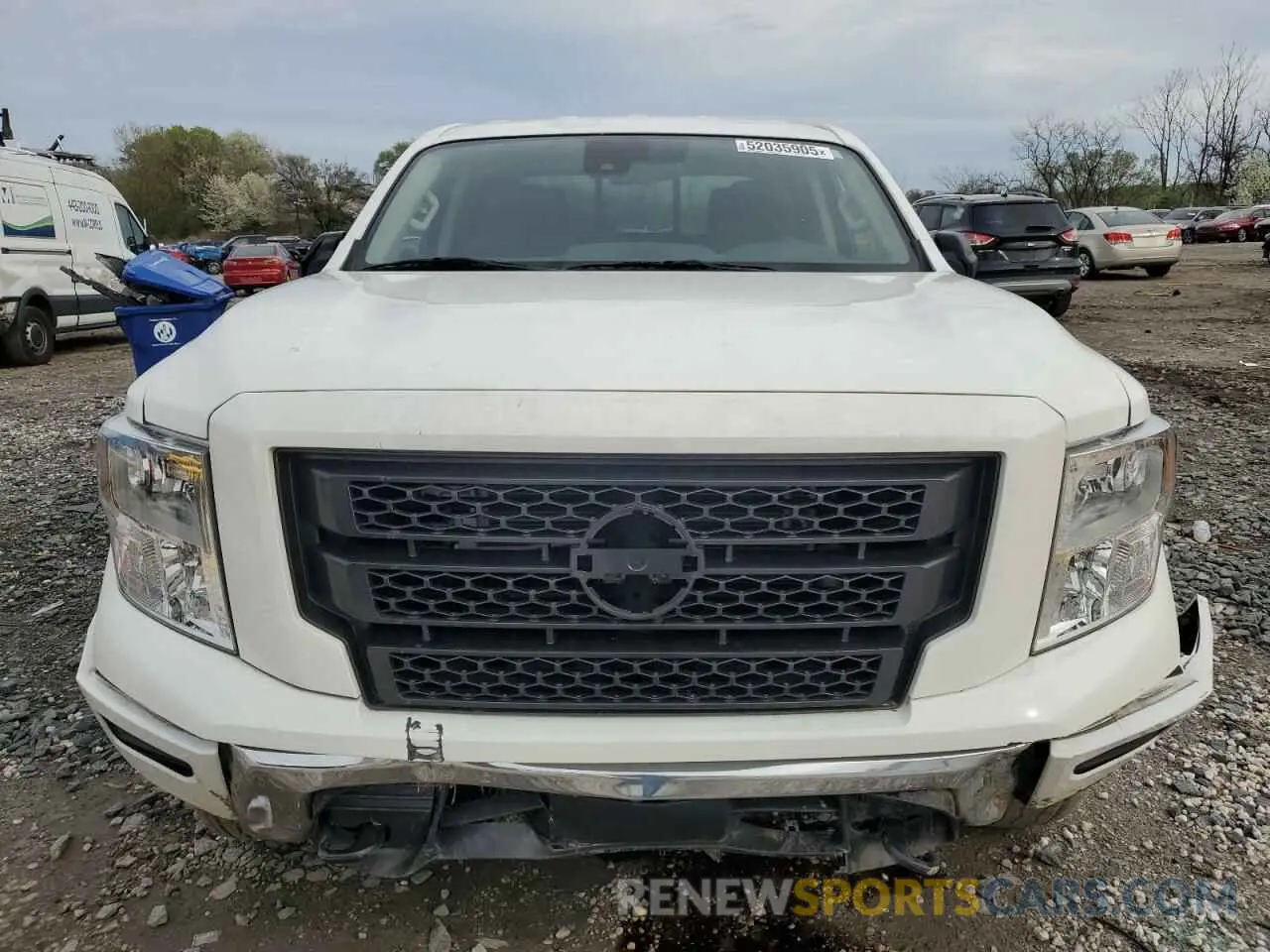 5 fotografías del automóvil dañado 1N6AA1EC1NN107530 NISSAN TITAN 2022