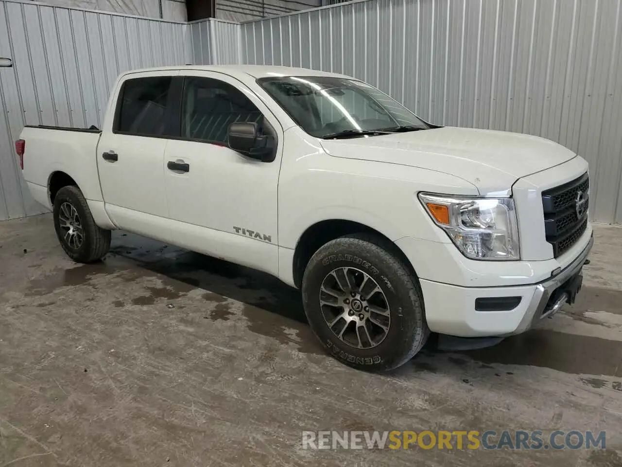 4 fotografías del automóvil dañado 1N6AA1EC7NN104499 NISSAN TITAN 2022