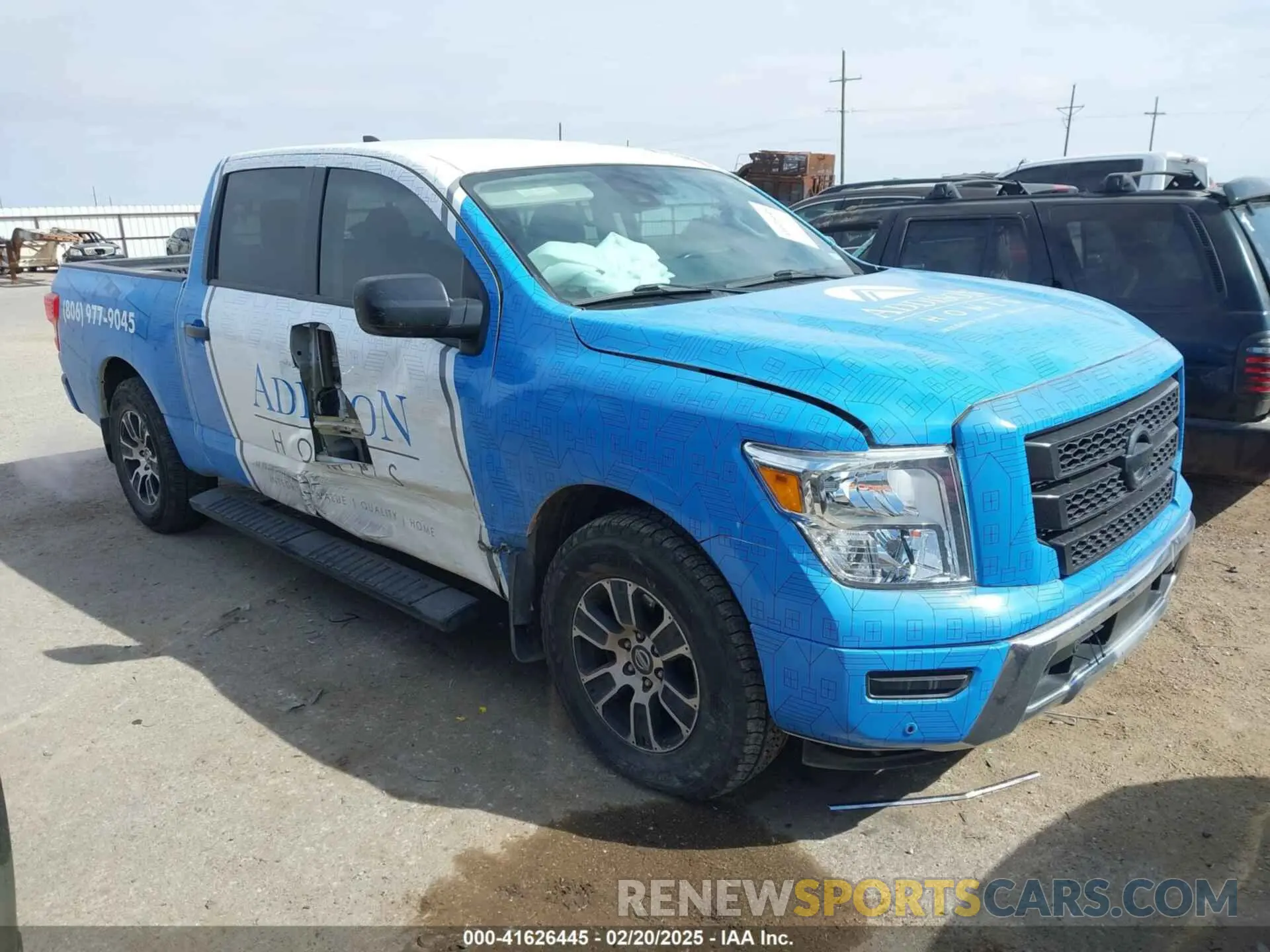 1 fotografías del automóvil dañado 1N6AA1EF6NN104519 NISSAN TITAN 2022