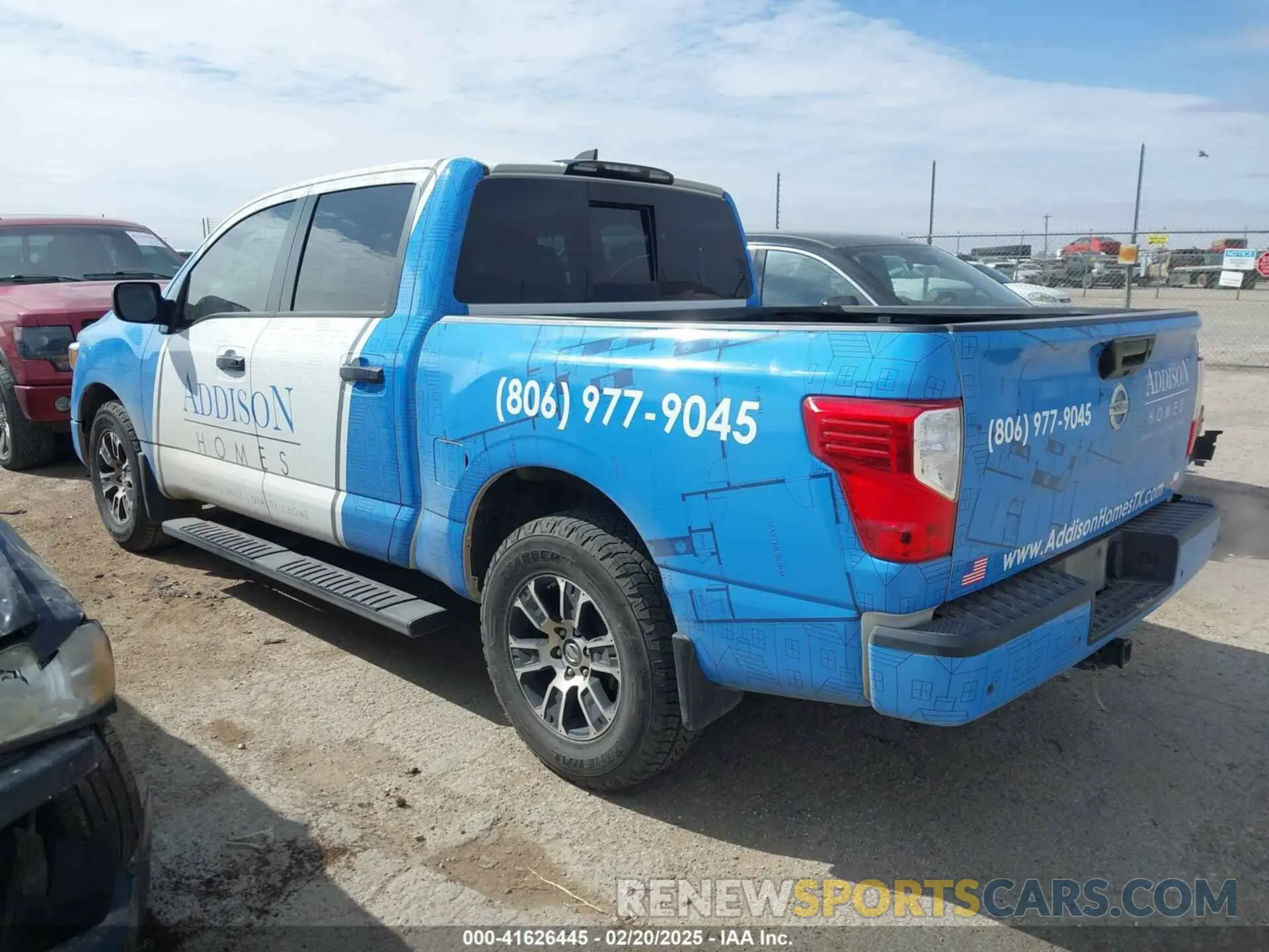 3 fotografías del automóvil dañado 1N6AA1EF6NN104519 NISSAN TITAN 2022