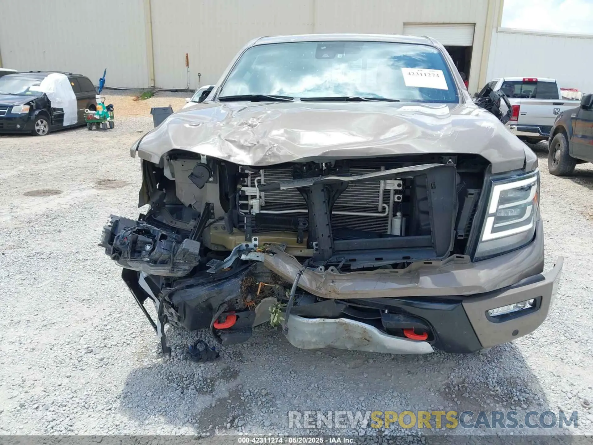 6 fotografías del automóvil dañado 1N6AA1ED0PN112536 NISSAN TITAN 2023