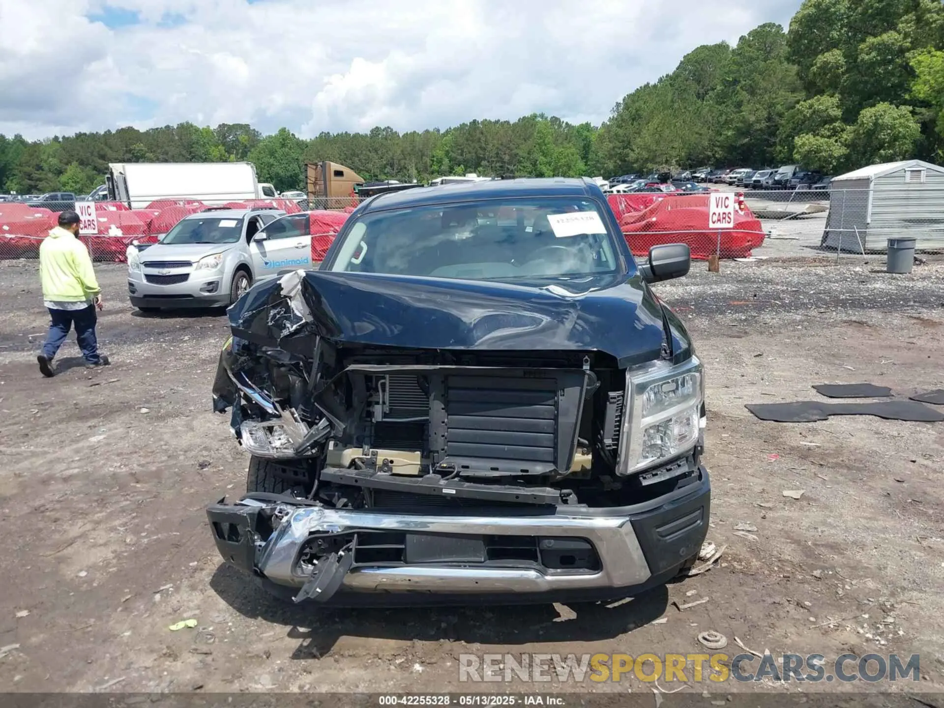 12 fotografías del automóvil dañado 1N6AA1EF9PN113945 NISSAN TITAN 2023