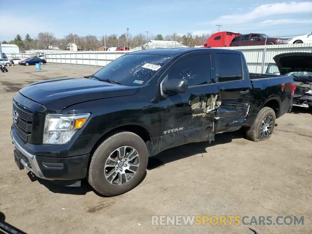 1 fotografías del automóvil dañado 1N6AA1EC2RN101063 NISSAN TITAN 2024
