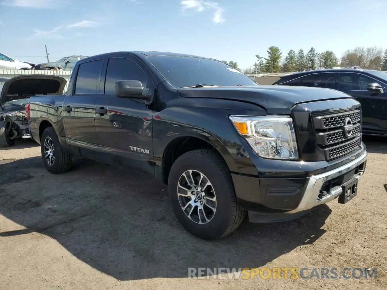 4 fotografías del automóvil dañado 1N6AA1EC2RN101063 NISSAN TITAN 2024
