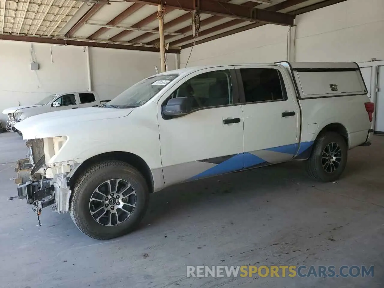 1 fotografías del automóvil dañado 1N6AA1EC3RN103324 NISSAN TITAN 2024