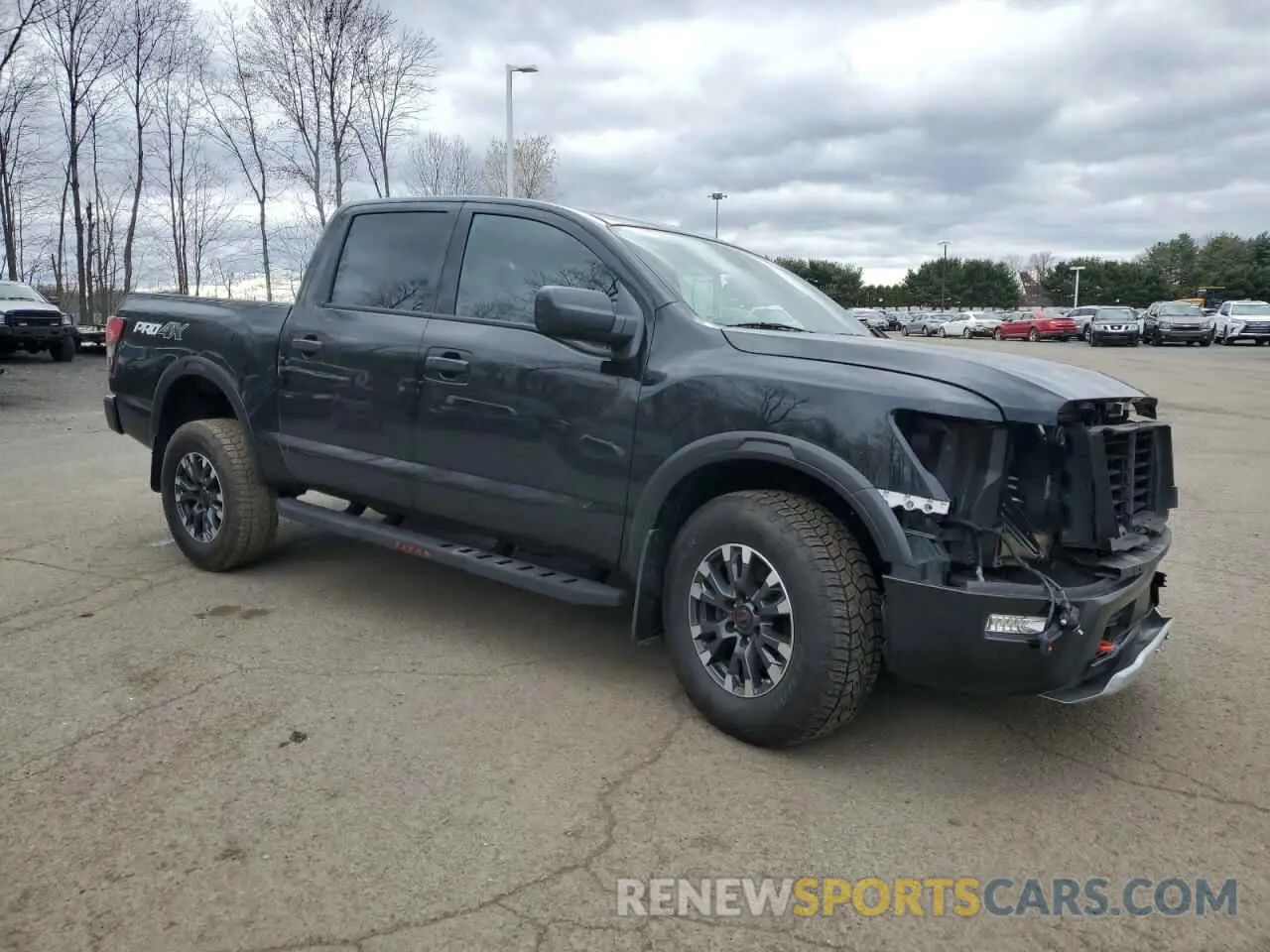 4 fotografías del automóvil dañado 1N6AA1ED9RN108679 NISSAN TITAN PRO- 2024