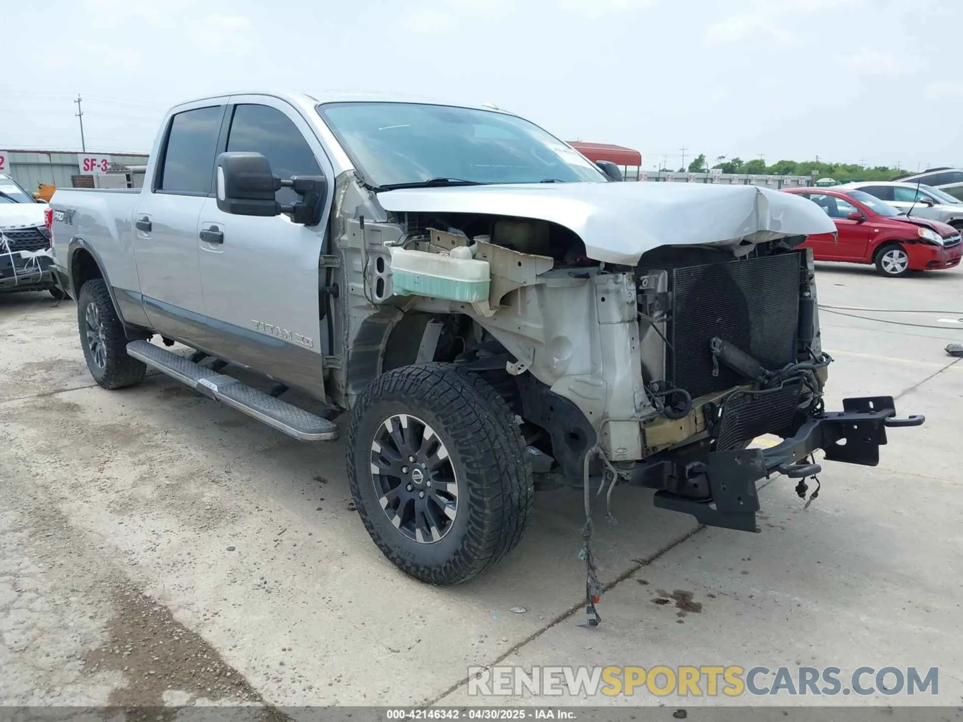 1 fotografías del automóvil dañado 1N6BA1F43KN524400 NISSAN TITAN XD 2019