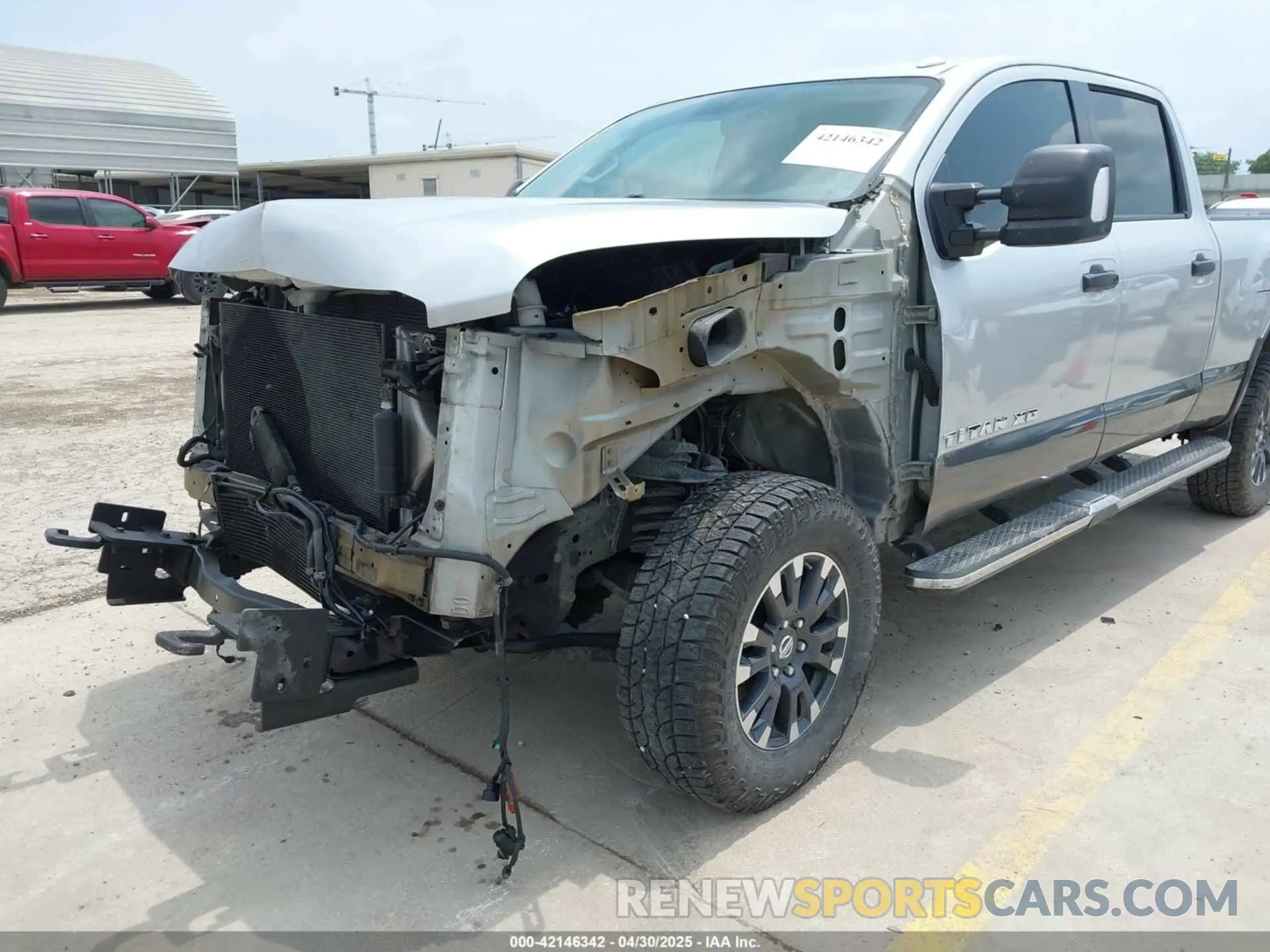 6 fotografías del automóvil dañado 1N6BA1F43KN524400 NISSAN TITAN XD 2019