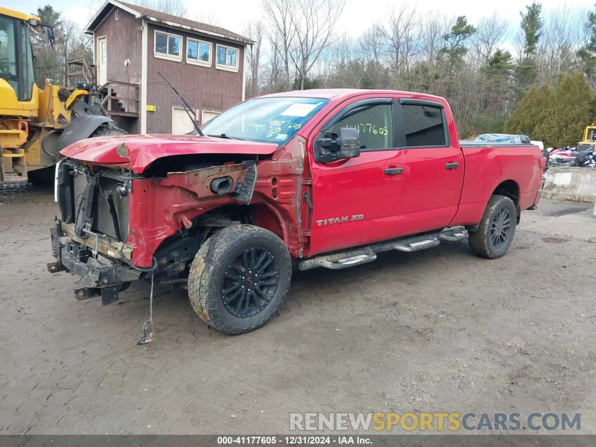 2 fotografías del automóvil dañado 1N6AA1FB5NN103034 NISSAN TITAN XD 2022