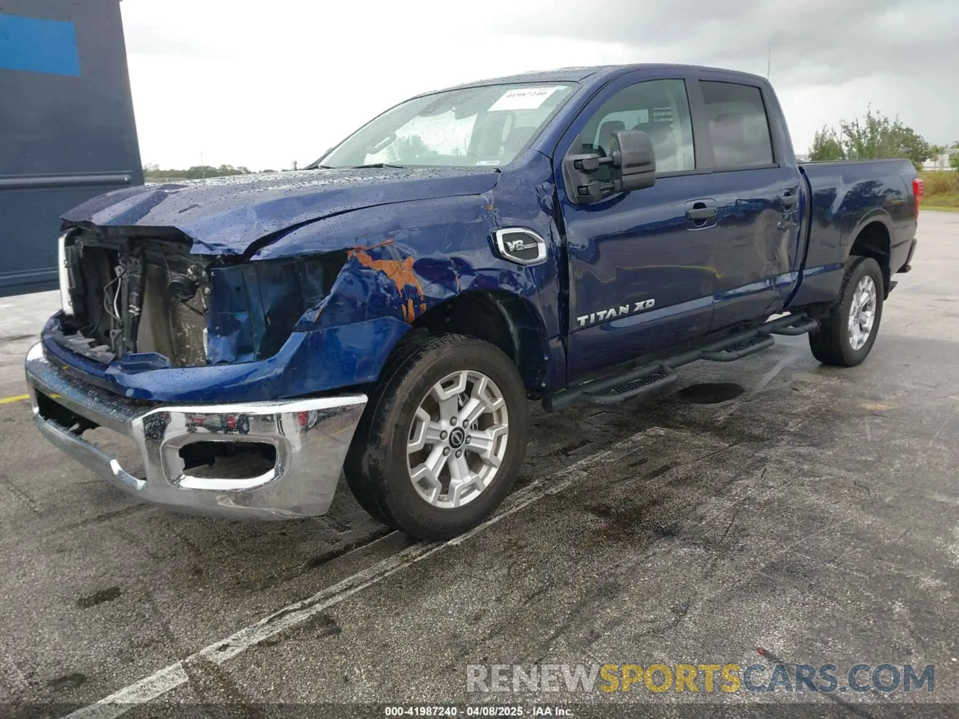 2 fotografías del automóvil dañado 1N6AA1FB9PN106795 NISSAN TITAN XD 2023