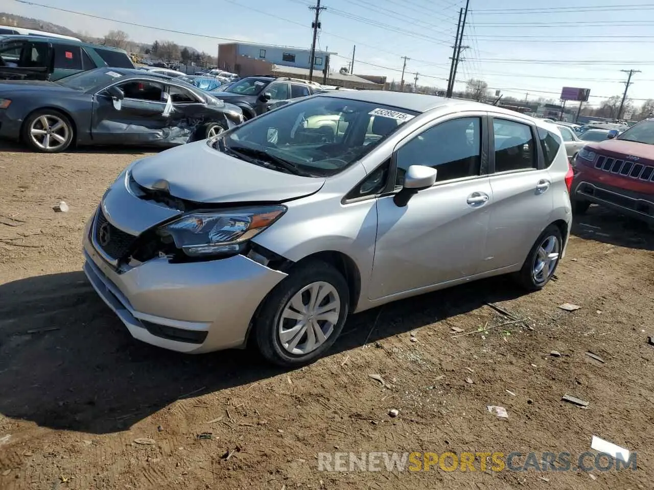1 fotografías del automóvil dañado 3N1CE2CP3KL363288 NISSAN VERSA 2019