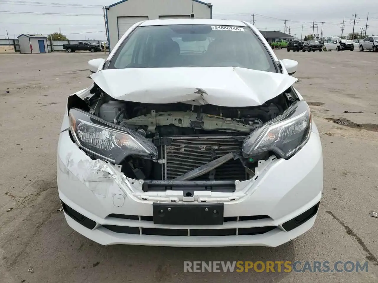 5 fotografías del automóvil dañado 3N1CE2CP7KL355422 NISSAN VERSA 2019