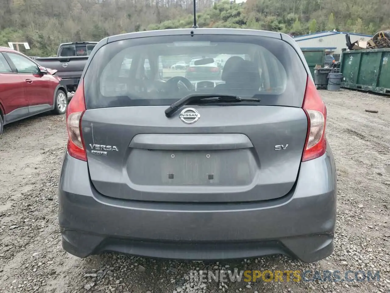 6 fotografías del automóvil dañado 3N1CE2CP8KL365263 NISSAN VERSA 2019
