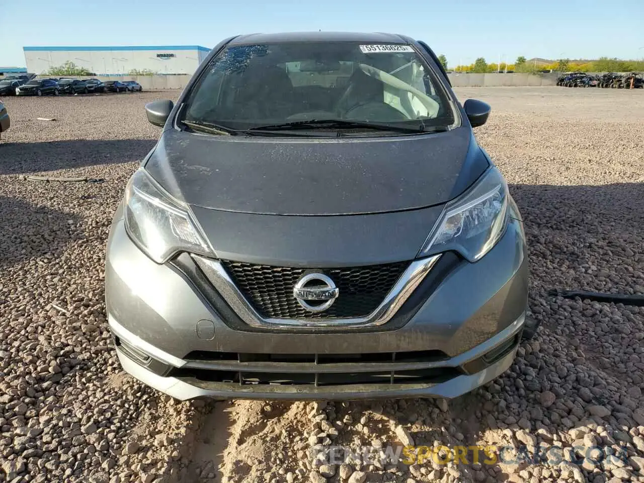5 fotografías del automóvil dañado 3N1CE2CPXKL360906 NISSAN VERSA 2019