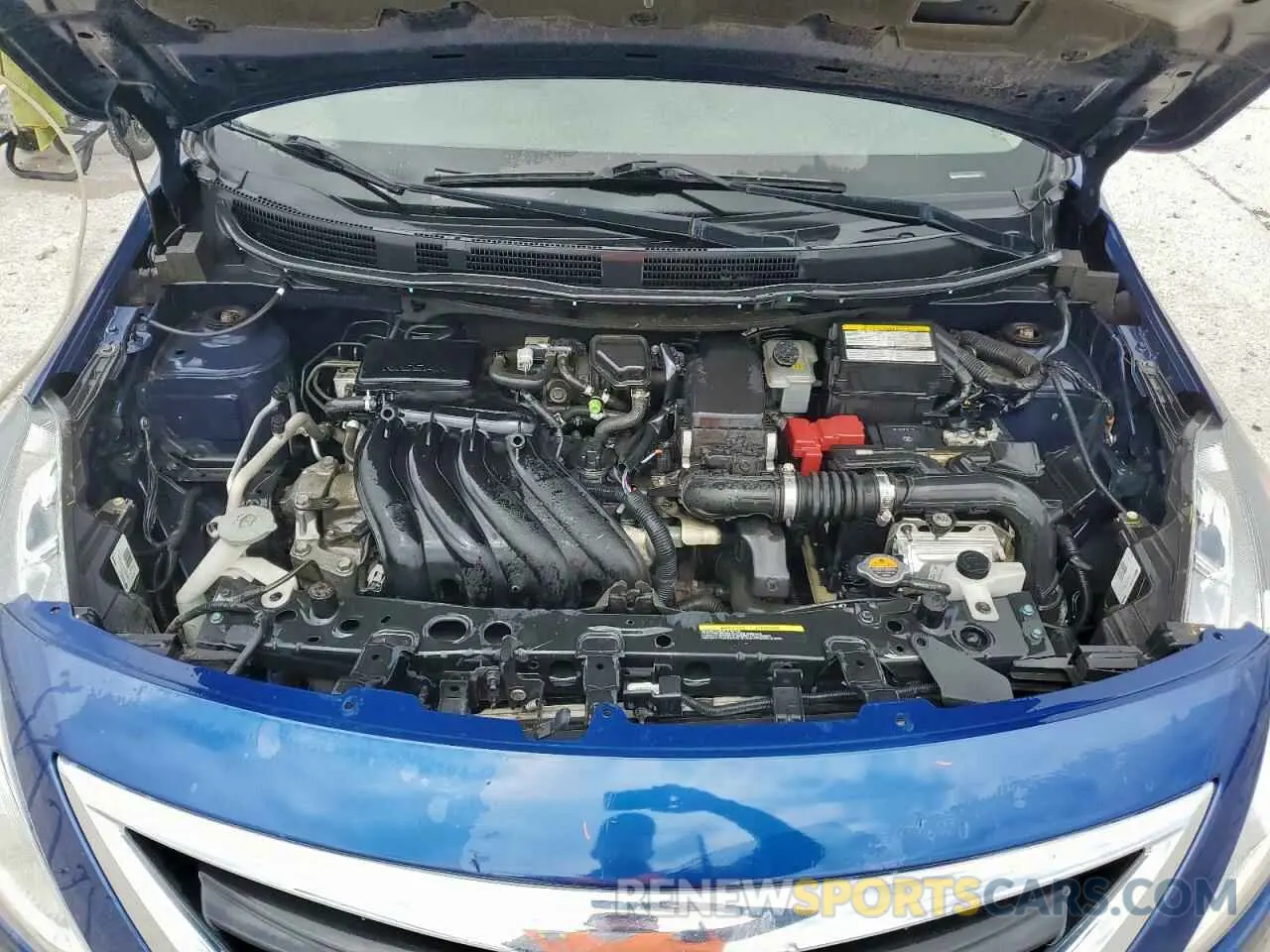 11 fotografías del automóvil dañado 3N1CN7AP0KL802009 NISSAN VERSA 2019