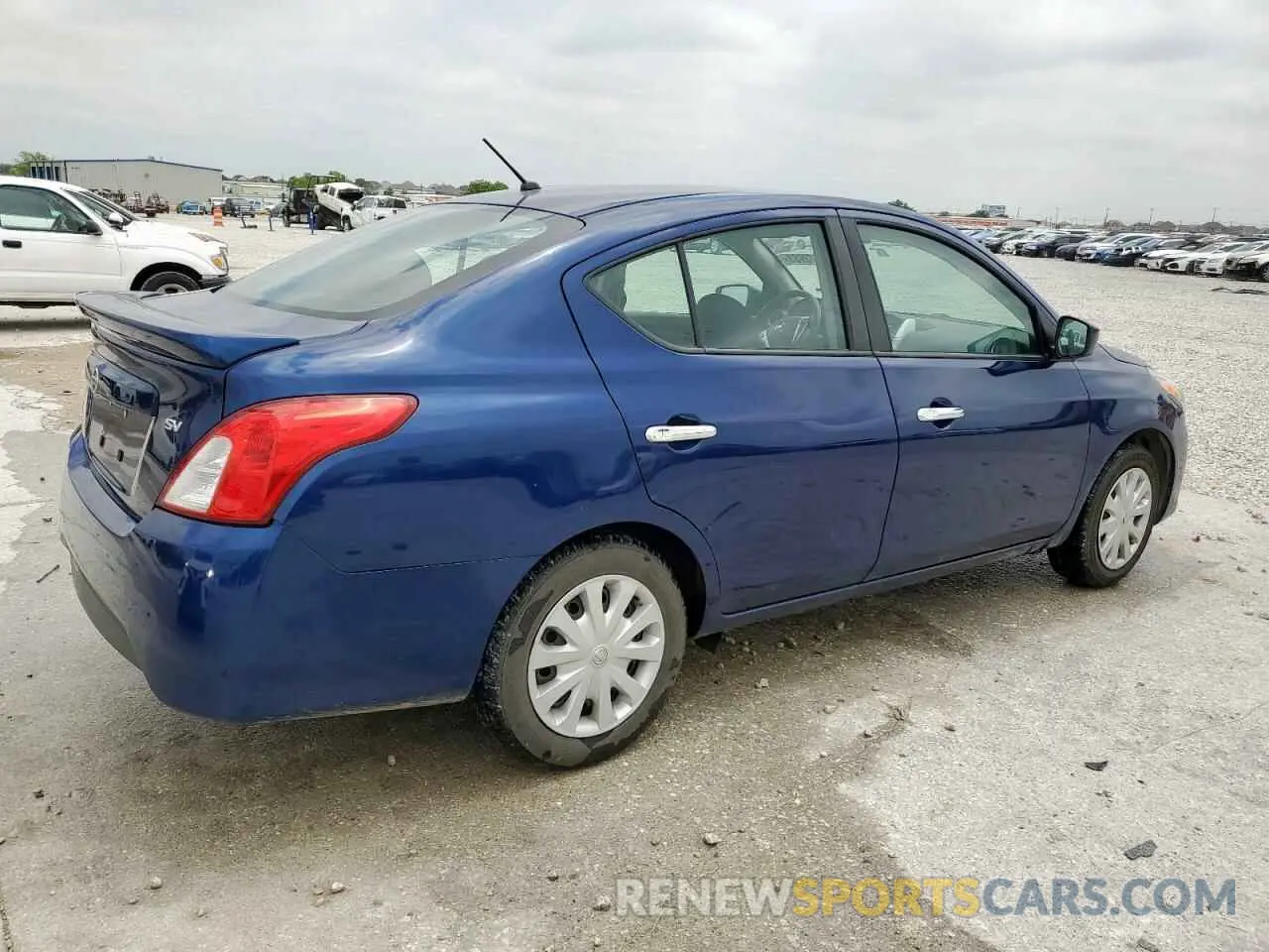 3 fotografías del automóvil dañado 3N1CN7AP0KL802009 NISSAN VERSA 2019