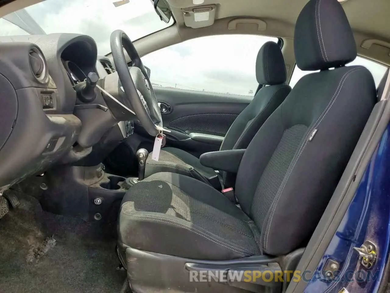 7 fotografías del automóvil dañado 3N1CN7AP0KL802009 NISSAN VERSA 2019
