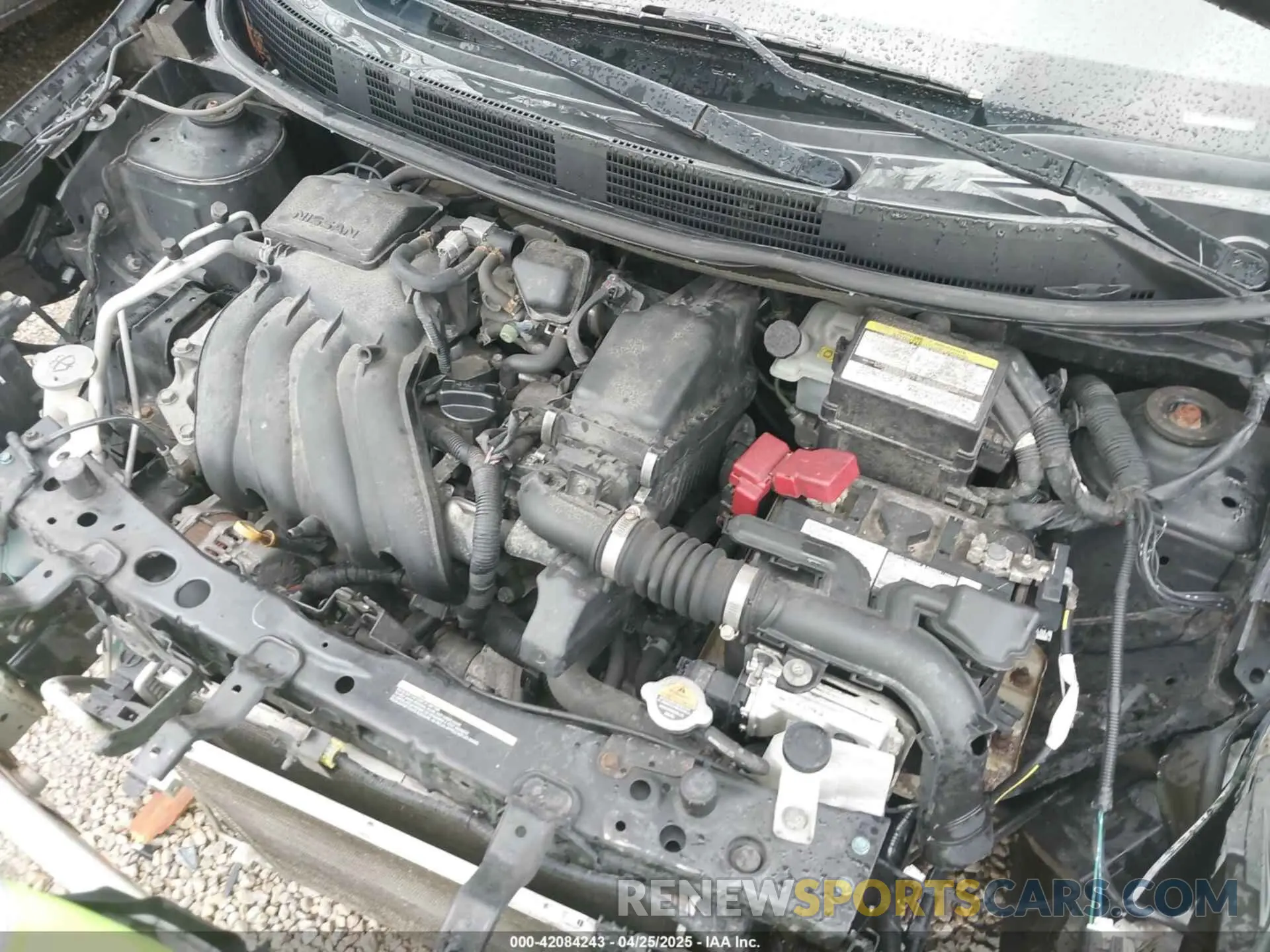 10 fotografías del automóvil dañado 3N1CN7AP0KL814418 NISSAN VERSA 2019