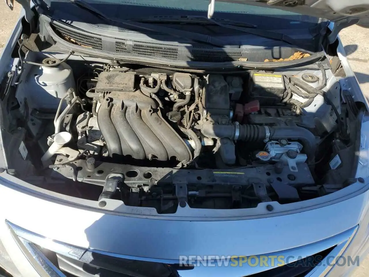 11 fotografías del automóvil dañado 3N1CN7AP0KL820915 NISSAN VERSA 2019