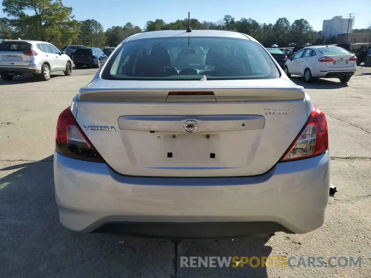 6 fotografías del automóvil dañado 3N1CN7AP0KL820915 NISSAN VERSA 2019