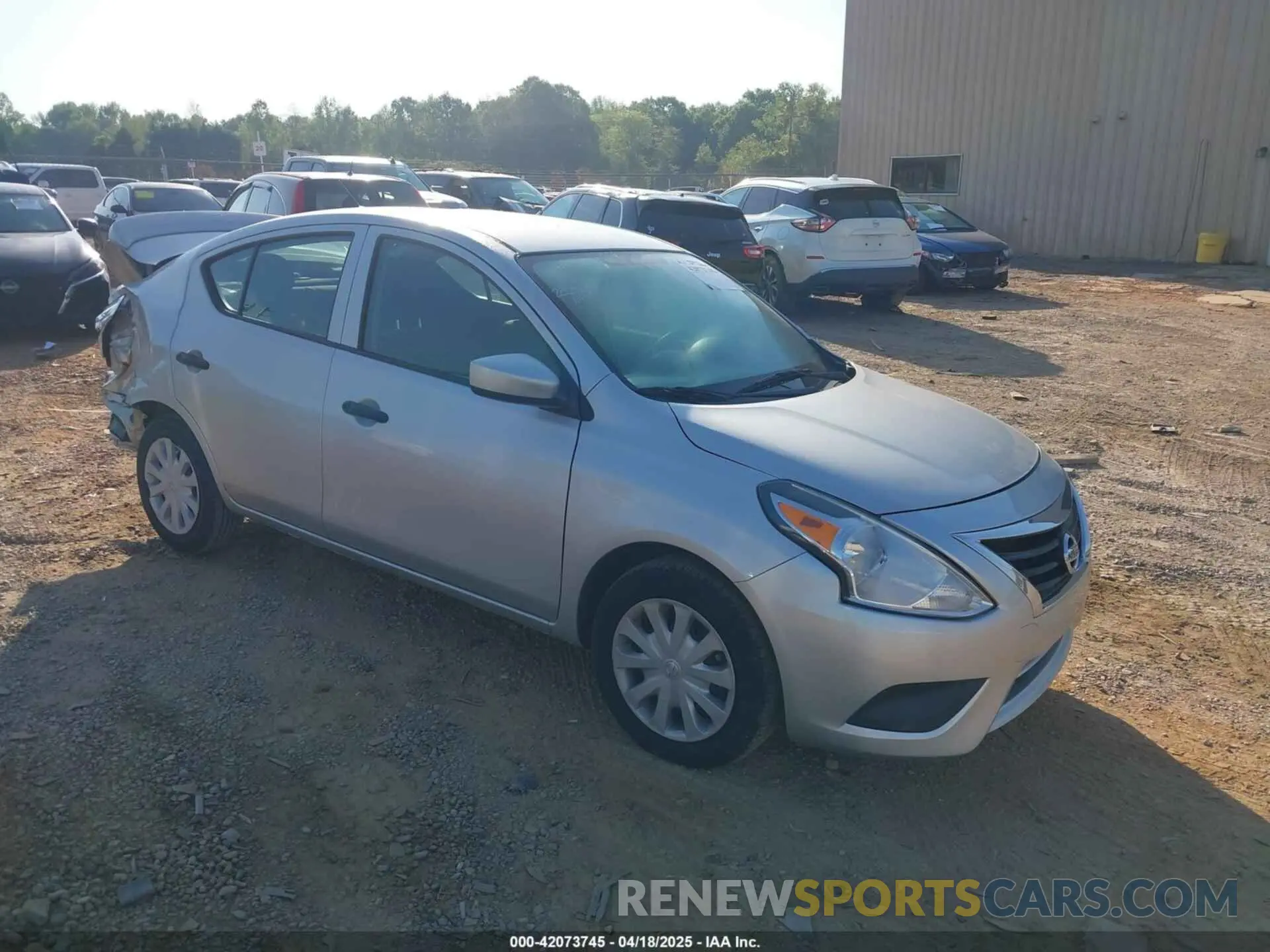 1 fotografías del automóvil dañado 3N1CN7AP0KL823202 NISSAN VERSA 2019
