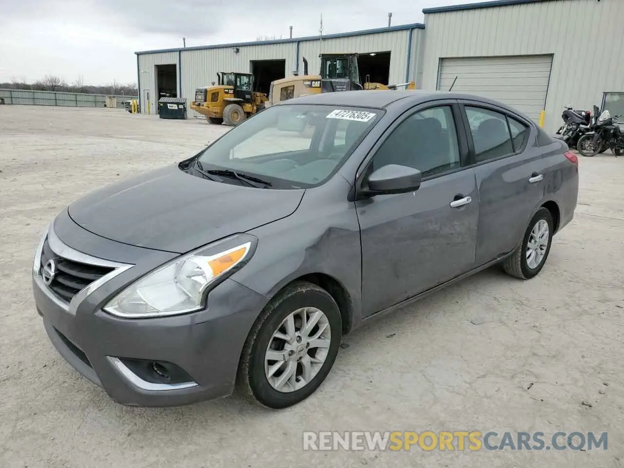 1 fotografías del automóvil dañado 3N1CN7AP0KL823569 NISSAN VERSA 2019