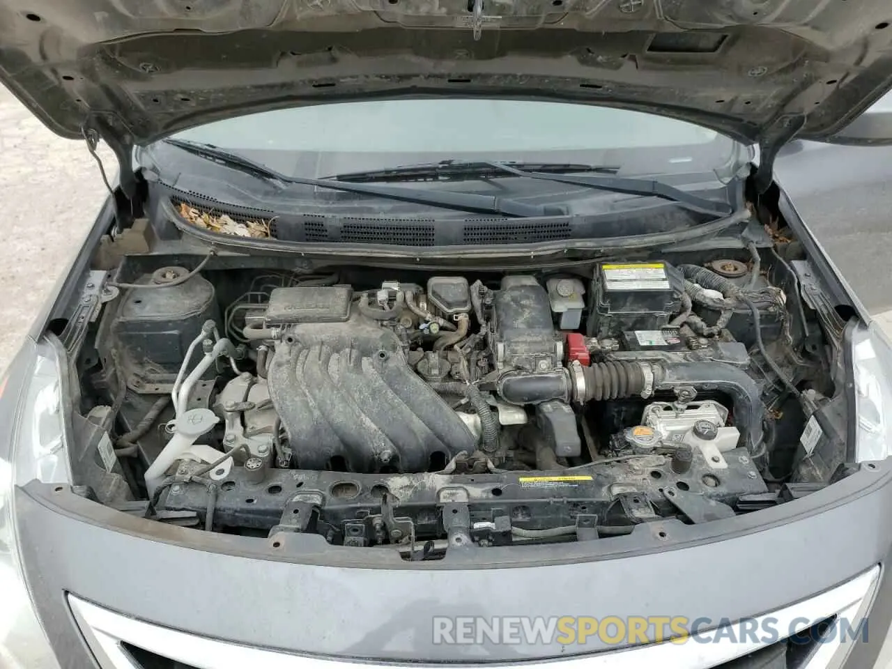 11 fotografías del automóvil dañado 3N1CN7AP0KL823569 NISSAN VERSA 2019