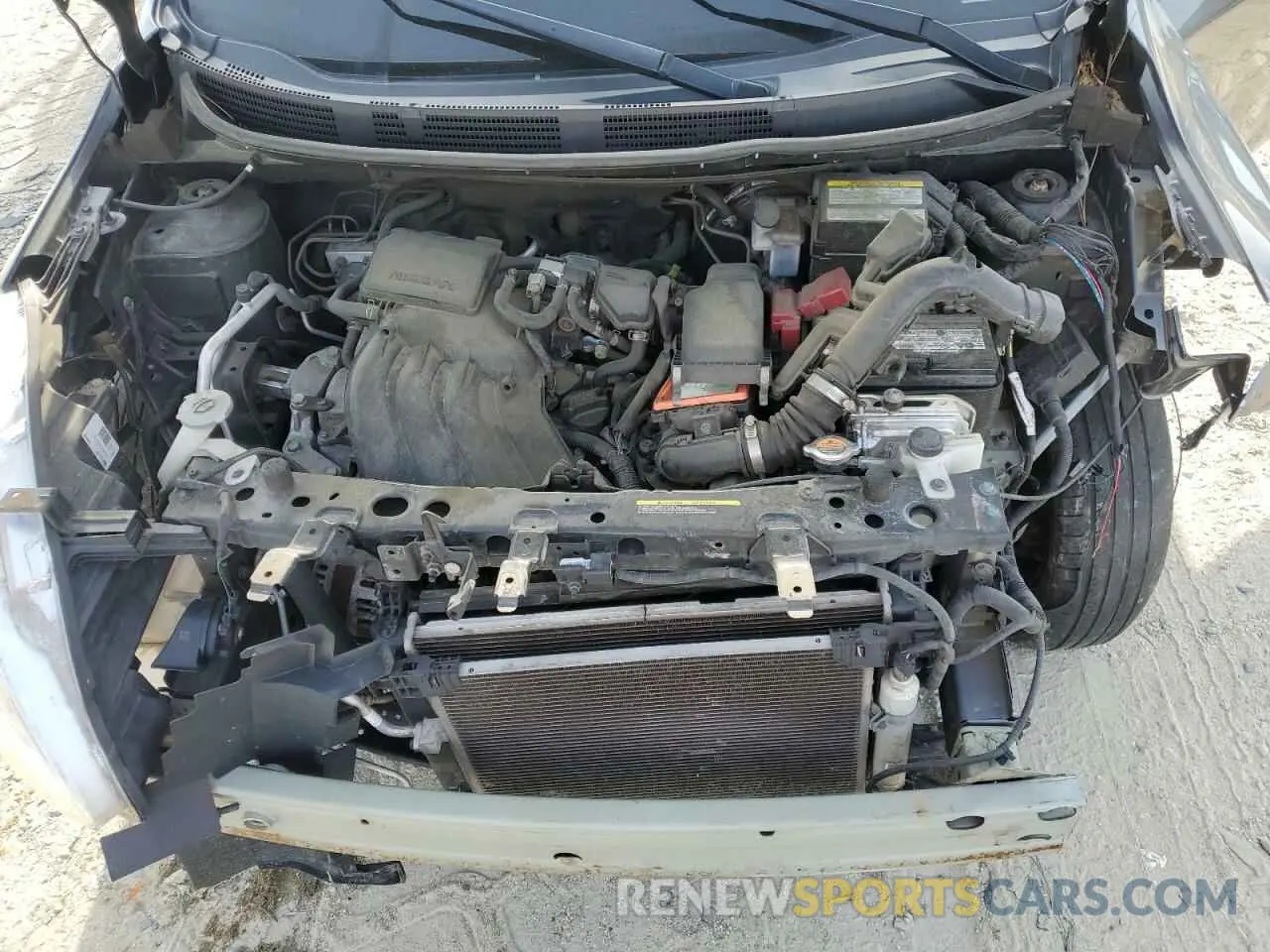 11 fotografías del automóvil dañado 3N1CN7AP0KL824544 NISSAN VERSA 2019