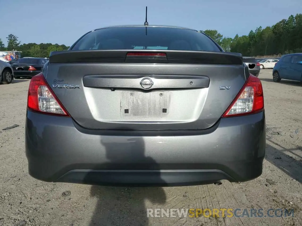 6 fotografías del automóvil dañado 3N1CN7AP0KL824544 NISSAN VERSA 2019