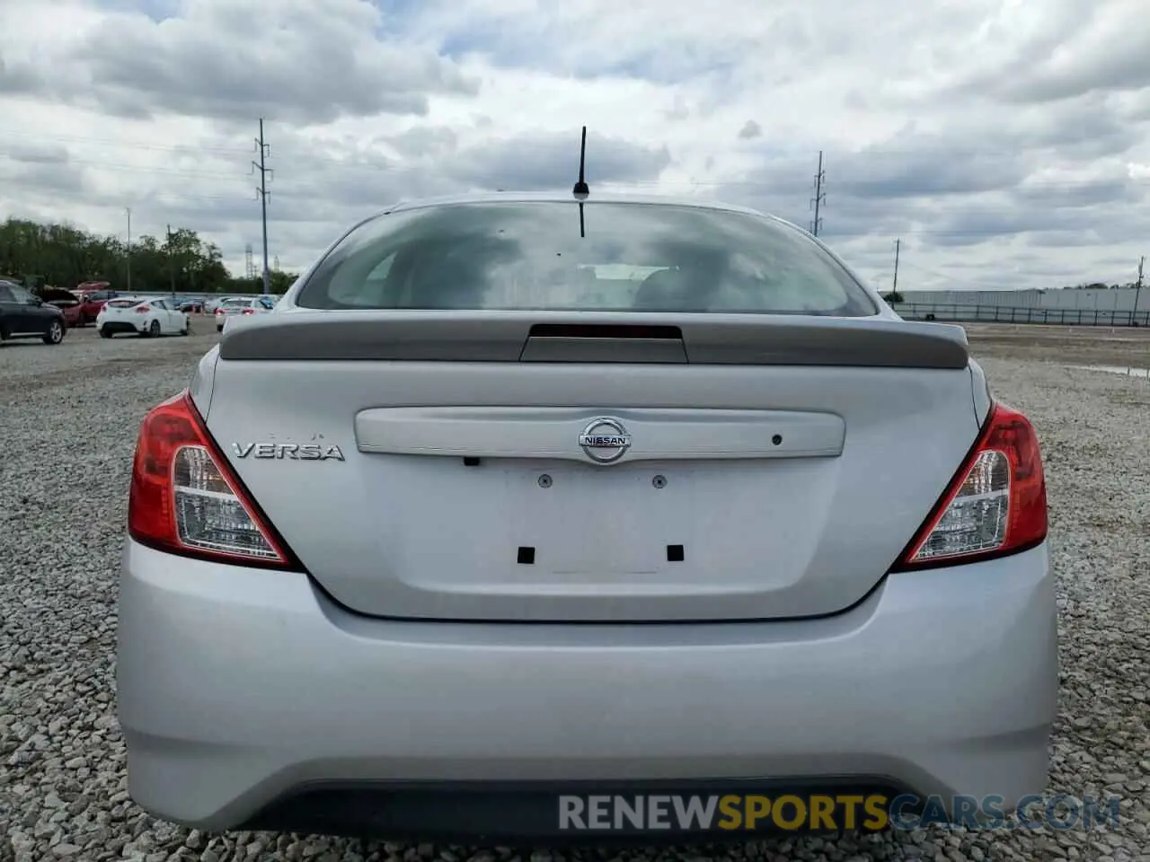 6 fotografías del automóvil dañado 3N1CN7AP0KL830506 NISSAN VERSA 2019