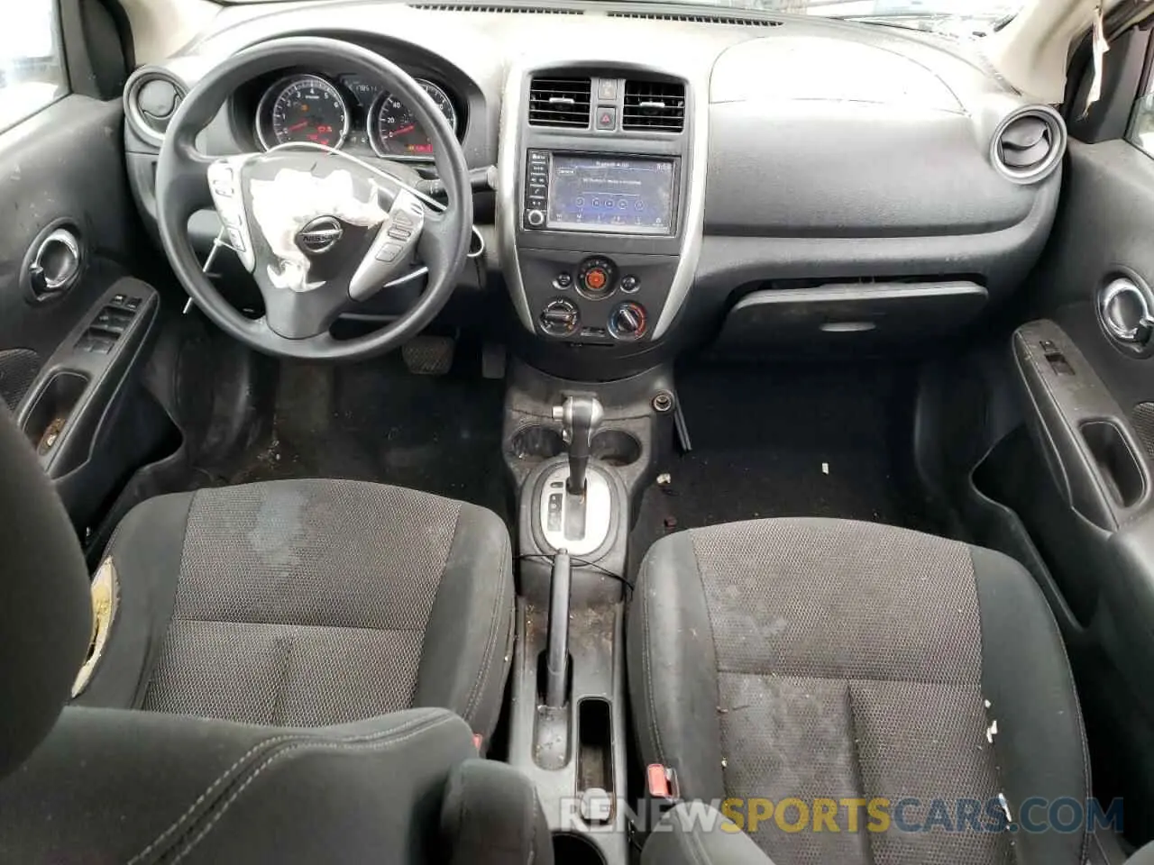 8 fotografías del automóvil dañado 3N1CN7AP0KL841859 NISSAN VERSA 2019