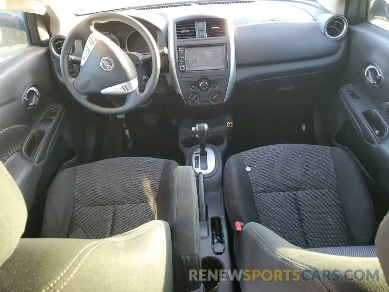 8 fotografías del automóvil dañado 3N1CN7AP0KL841988 NISSAN VERSA 2019